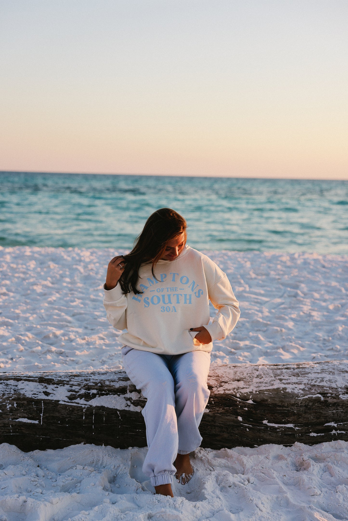 LIMITED EDITION | 30A Traditional Hoodie | Ice Blue
