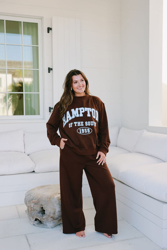 Varsity Pant | Brown