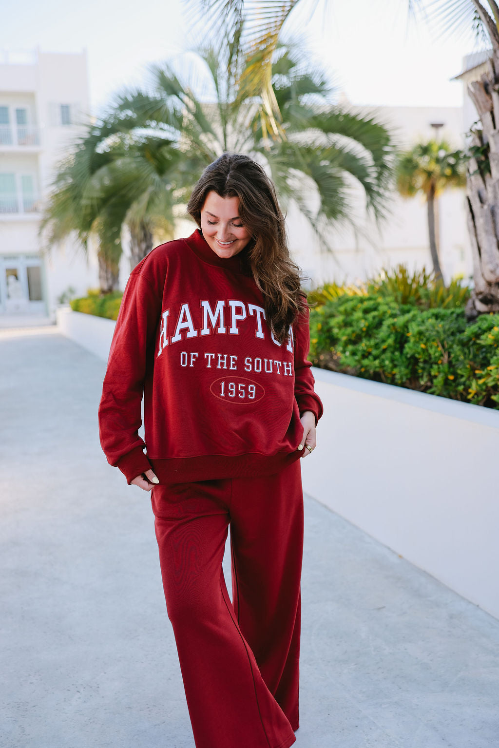 Varsity Pant | Maroon